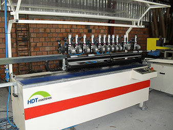 Tubeteira Corte Multiplo Multicut spiral core winder machine